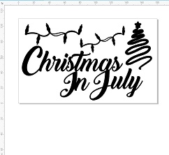Christmas in July ,lights,tree 110 x 180mm min buy 3
